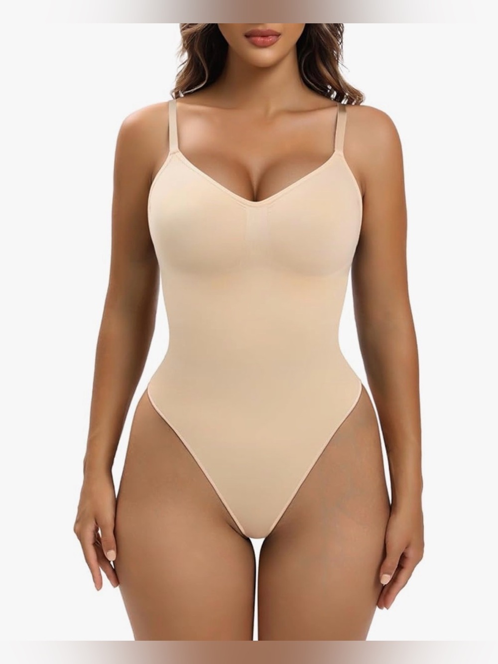 Seamless Nude Shaping Bodysuit/ Faja - Sleek Support